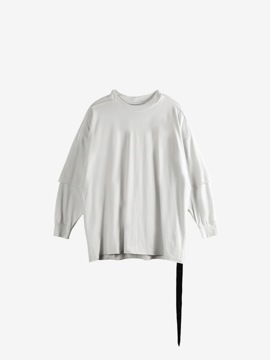 White sweats, front view