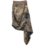 Brown skirt, front view