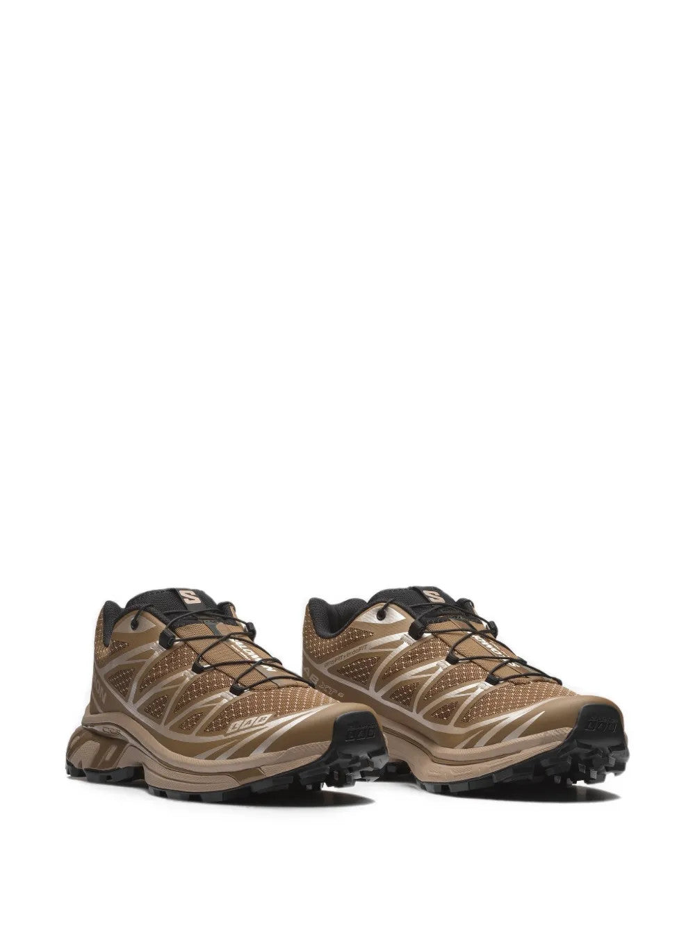 Brown shoes, front view