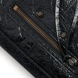 Close up of Black bag, showing detail