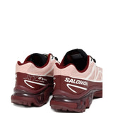 Pink sneaker, back view