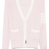 Pink knitwear, front view