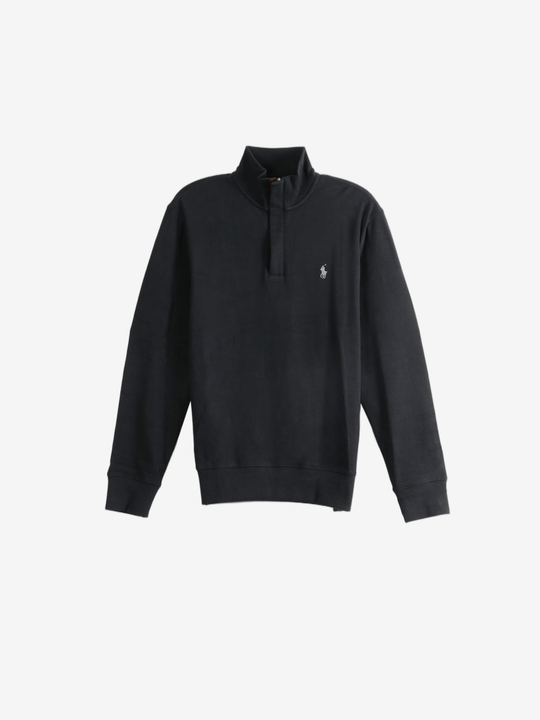 Black knitwear, front view