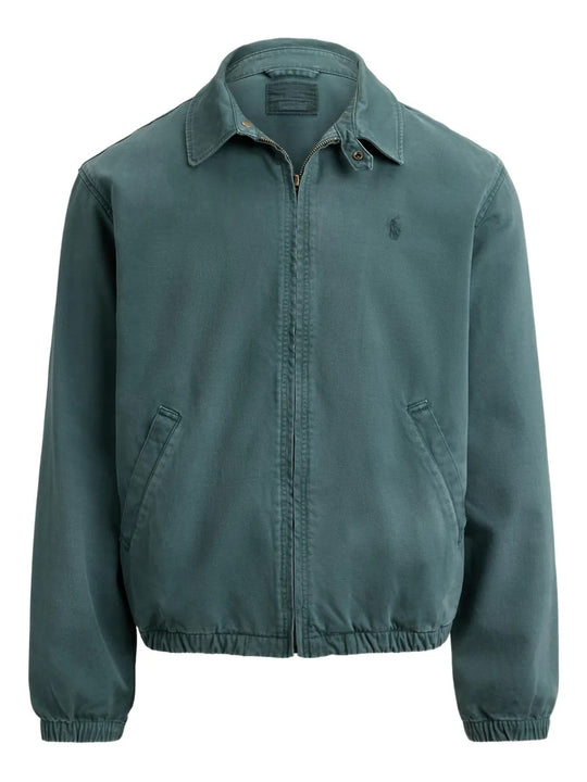 Green jacket, front view