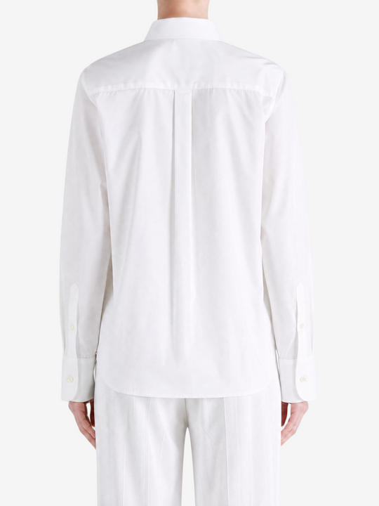 White shirt, full body view