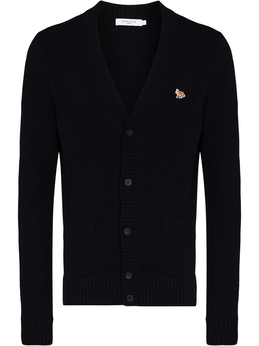トップス MAISON KITSUNE BABY FOX PATCH CARDIGAN BABY FOX PATCH REGULAR CARDIGAN | Maison Kitsuné