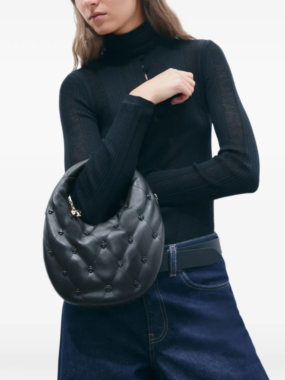 Black bag, front view