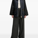 Black jacket, full body view