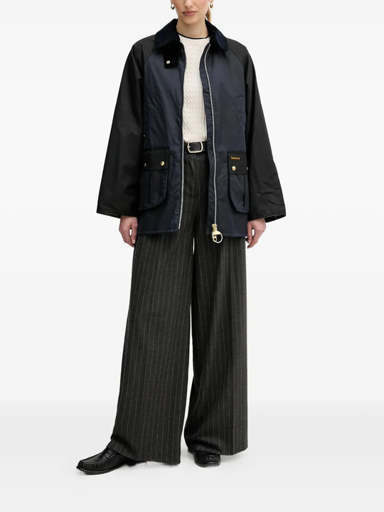 Black jacket, full body view