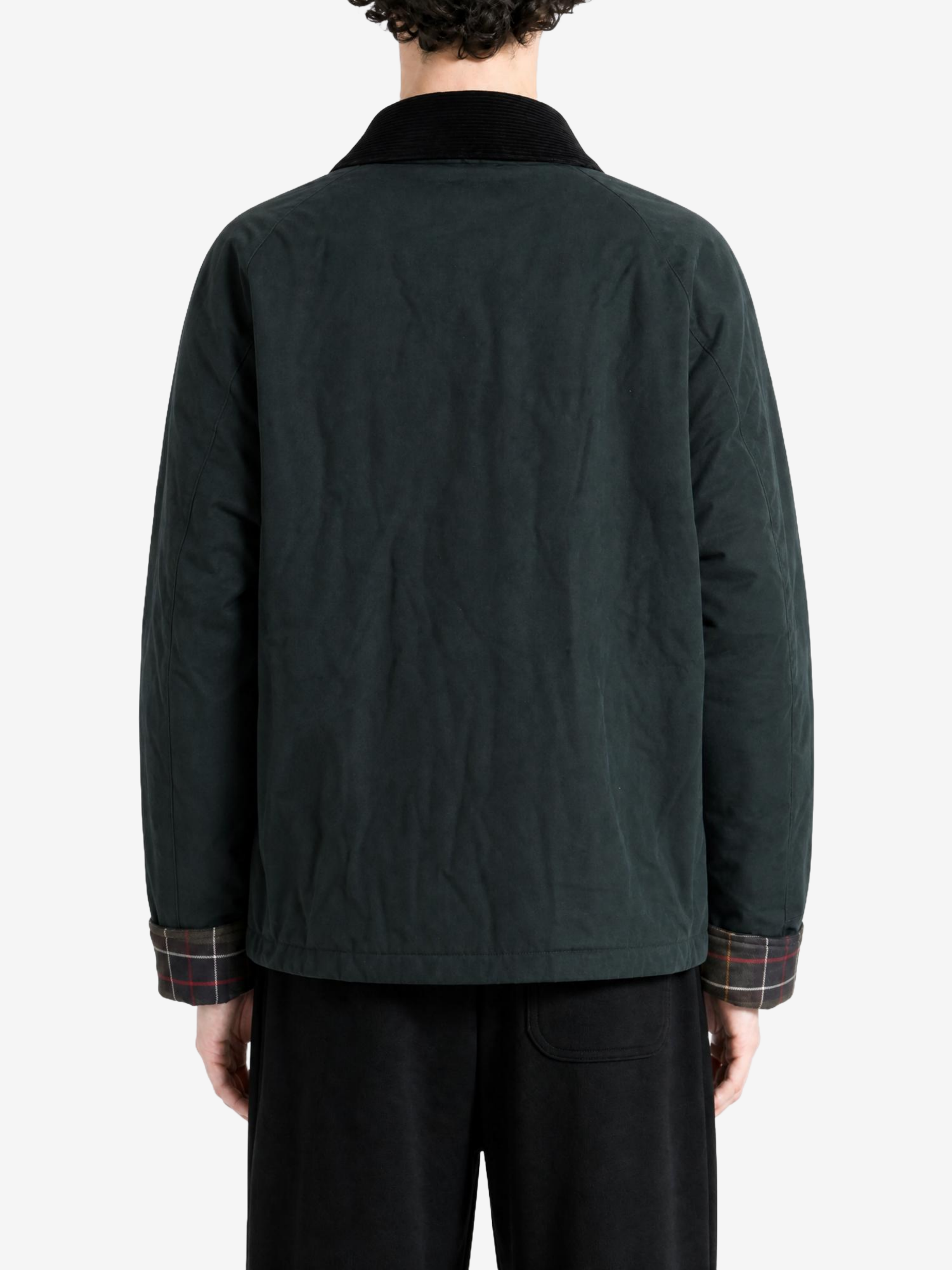 Black jacket, front view