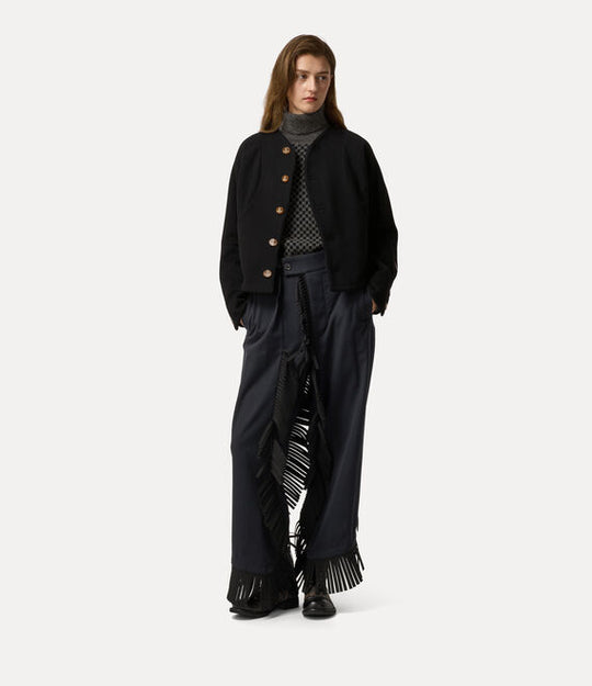 Black jacket, full body view