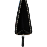 Black wallet,top view