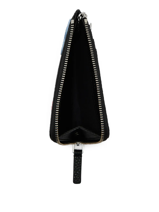 Black wallet,top view