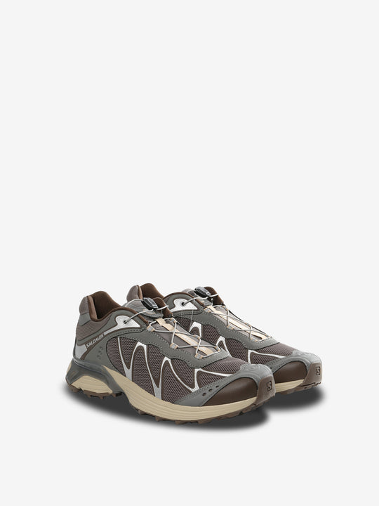 Grey sneakers,side view