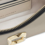 Tan bag, front view