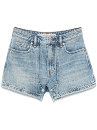 ALEXANDER WANG - Women Crystal Pattern High Waisted Carpenter Short