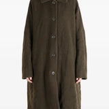 Brown jacket, full body view