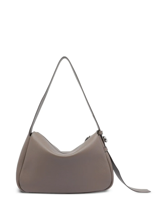 Brown bag, back view