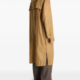 Brown jacket,full body view