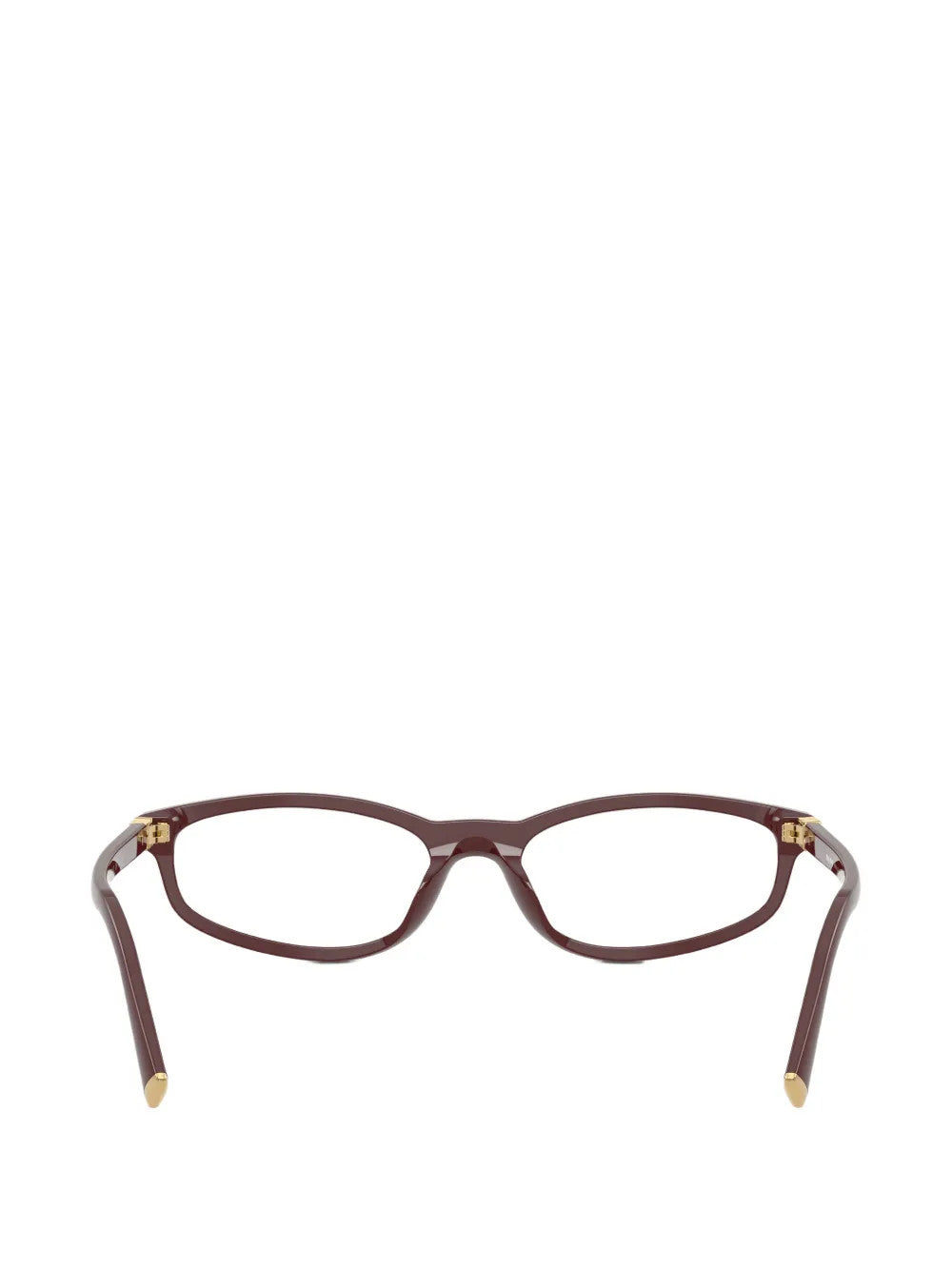 Brown eyewear, front view