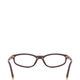 Brown eyewear, front view
