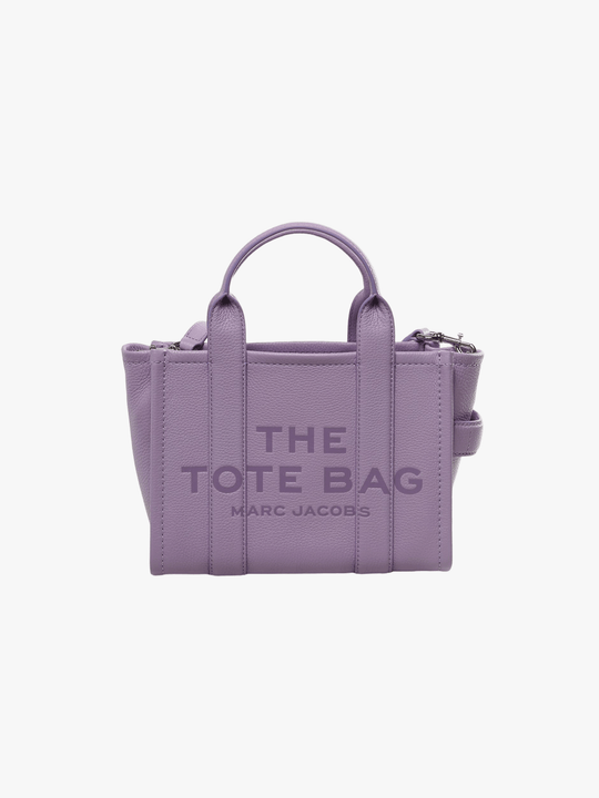 Purple bag, front view