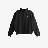 Black sweatshirt, front view