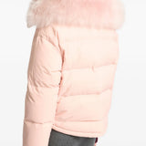 YVES SALOMON - Women Fur Collar Down Puffer Jacket