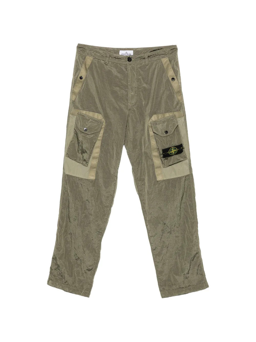 Green pants, front view