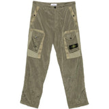 Green pants, front view