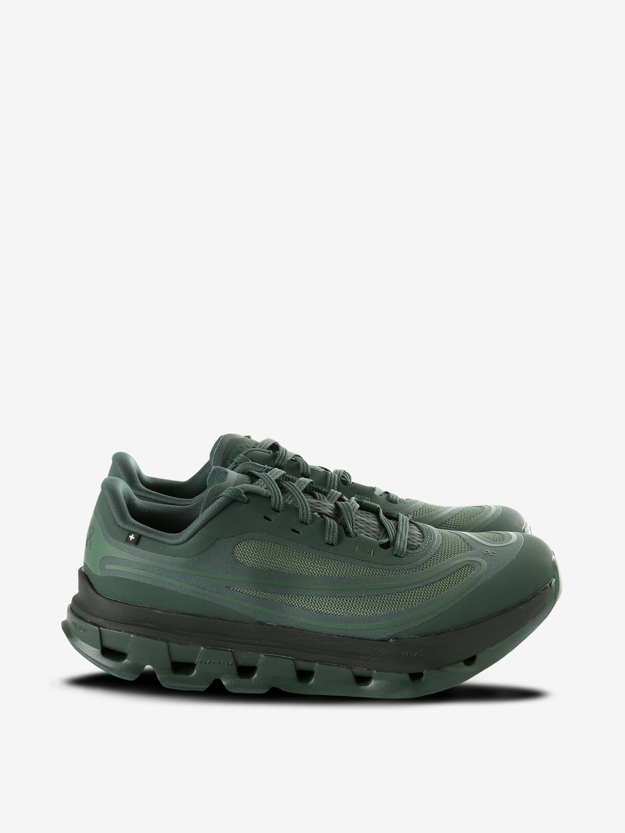 Green shoe,front view