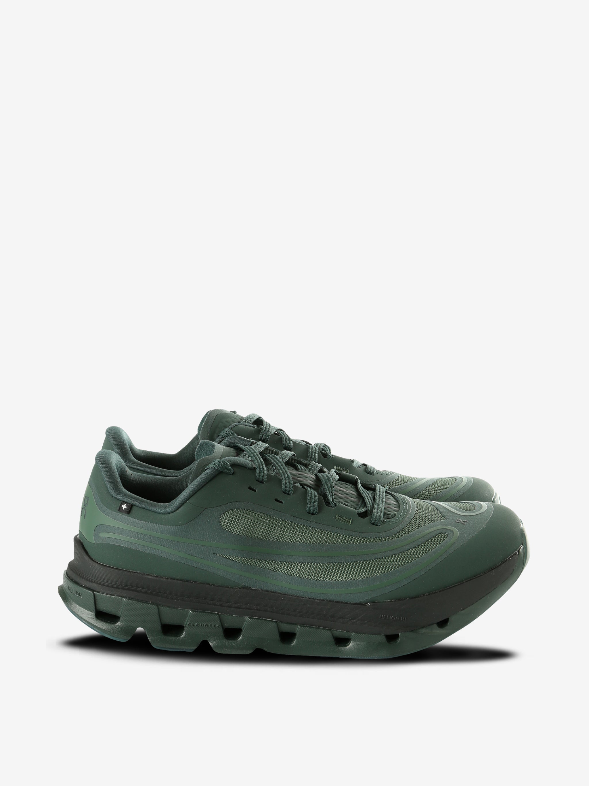 Green shoe,front view