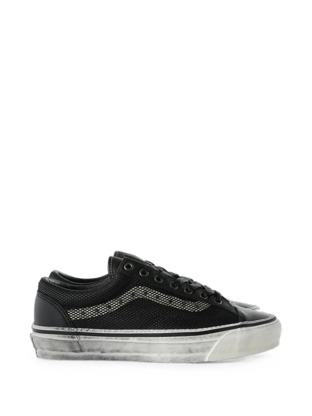Black shoes, side view