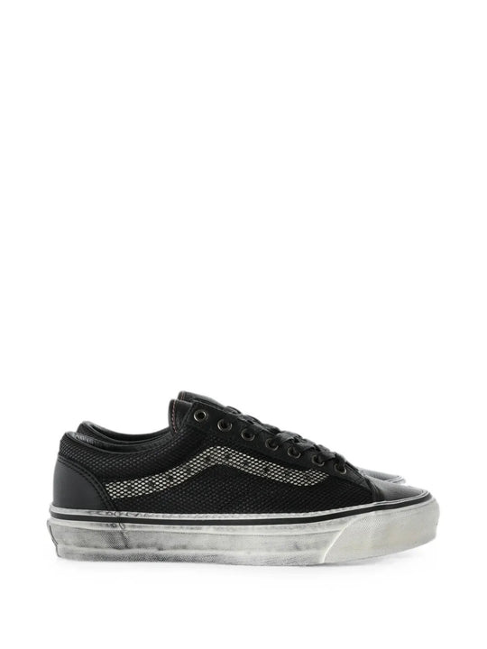 Black shoes, side view