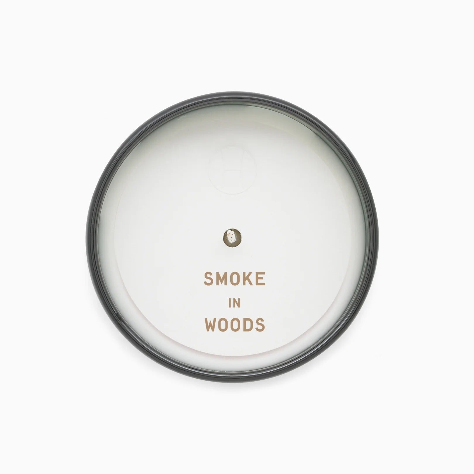 Black candles, back view