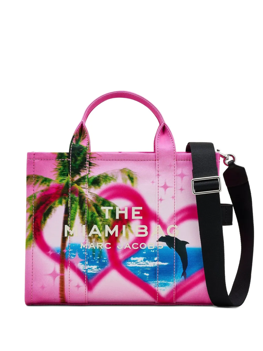 Pink bags,front view