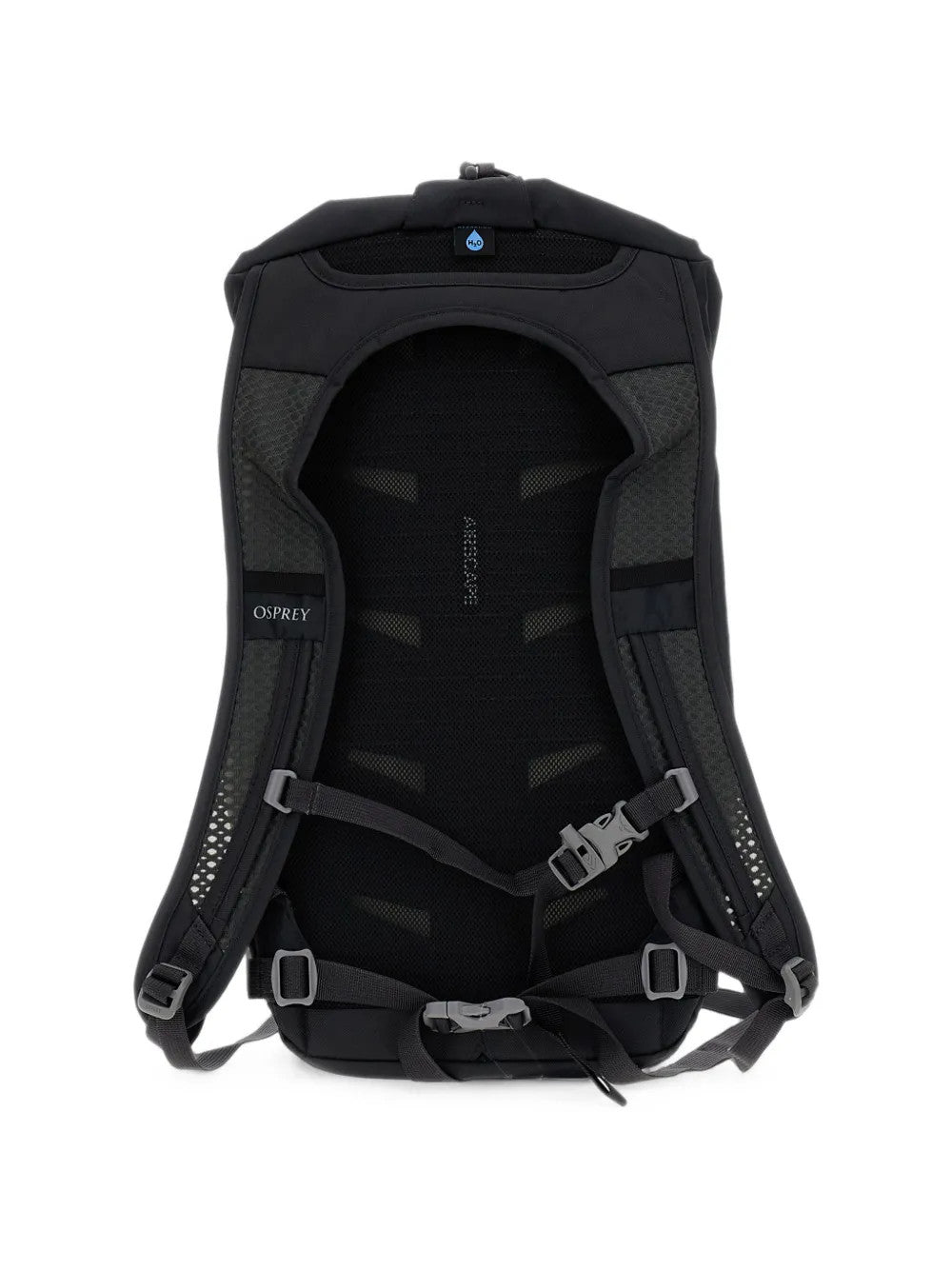 Black bag, back view