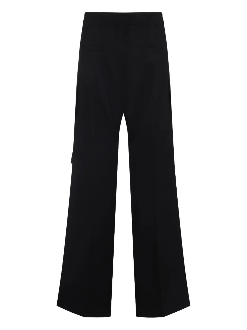 Black pants, back view