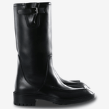 Black boots, side view