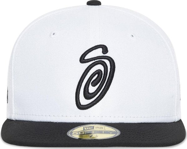 STUSSY - Men Curly S 59Fifty New Era Cap