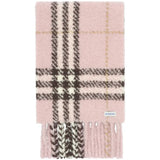Pink scarf, front view