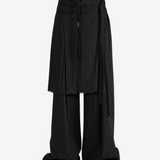 Black pants, front view