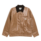 Brown jackets, front view