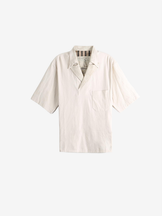 Tan t-shirt, front view