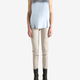 Grey t-shirts, full body view