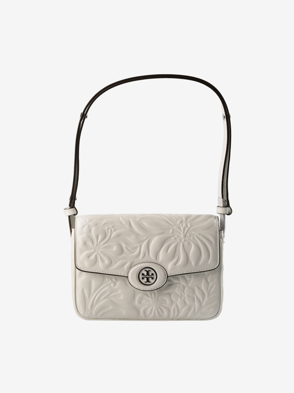 TORY BURCH - Women Robinson Floral Embossed Convertible Shoulder Bag