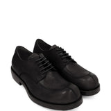 Black shoes, front view