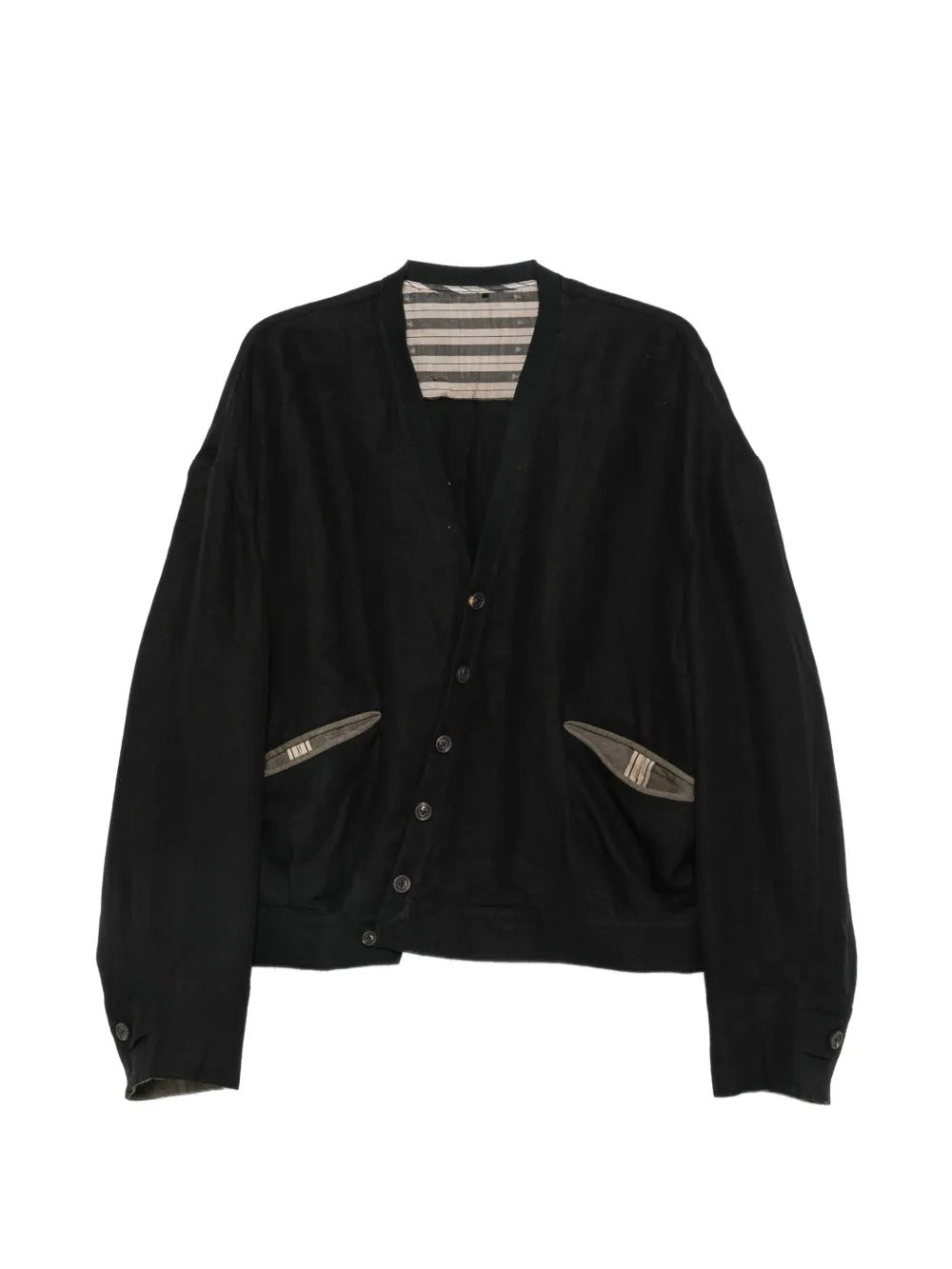 Black jacket, front view