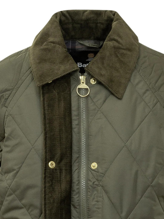 Green jacket, front view