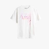 White t-shirt, front view